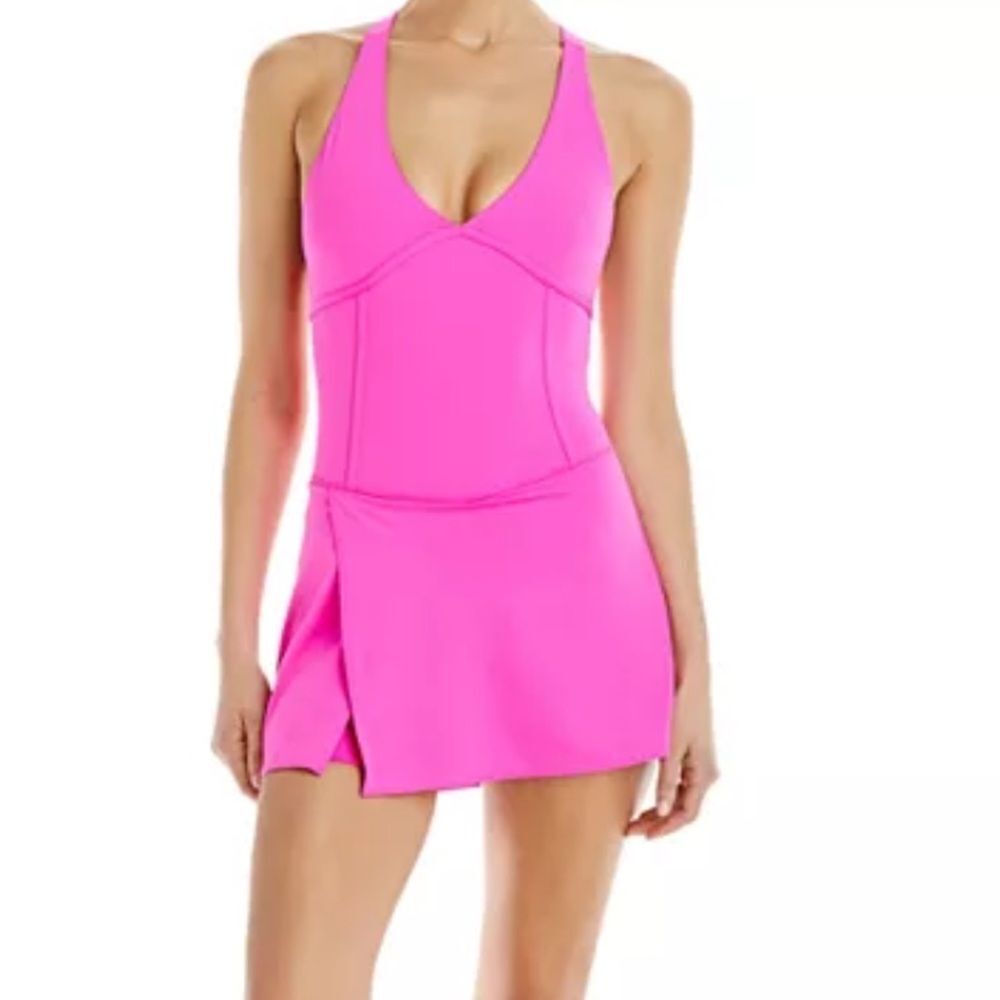 Free people drop shot tennis dress skort large